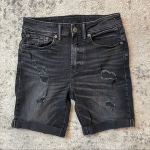 American Eagle Mens Airflex+ Black Denim Jeans